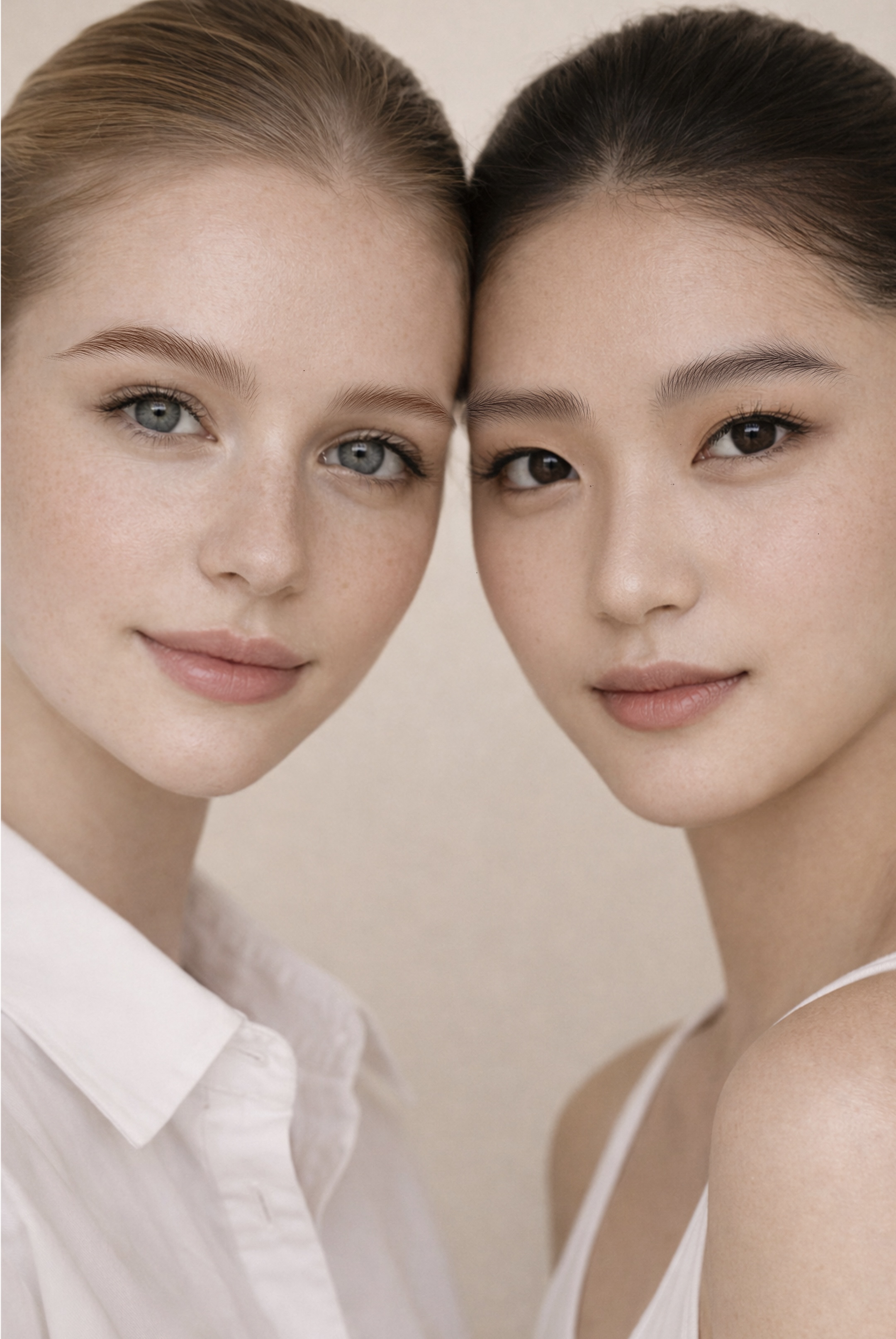 Custom PMU brow design for every face shape - natural eyebrow tattoo London